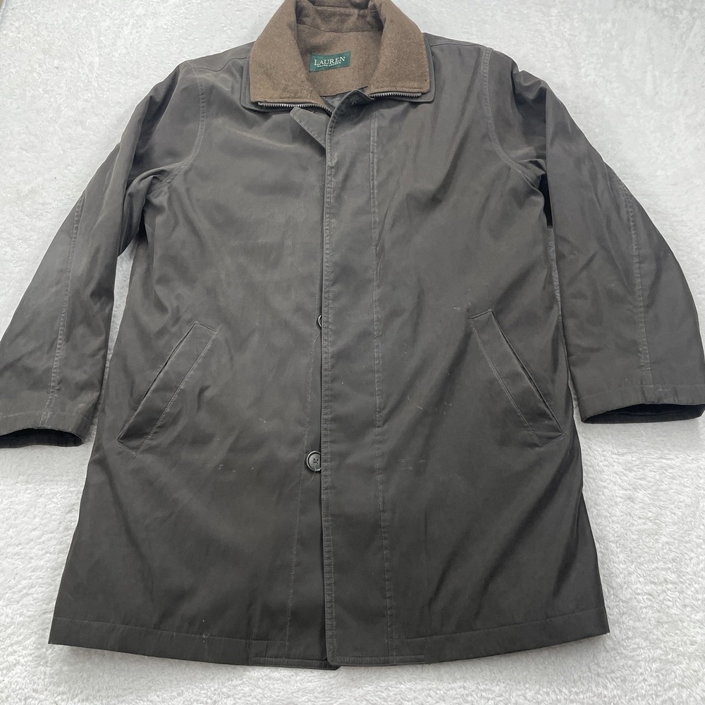 Lauren Ralph Lauren Men's Size 40R Jacket Quilted Removable Liner WaterRepellant